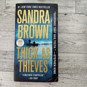 Thick as Thieves Sandra Brown 2021 Paperback 1st Edition Thriller PB